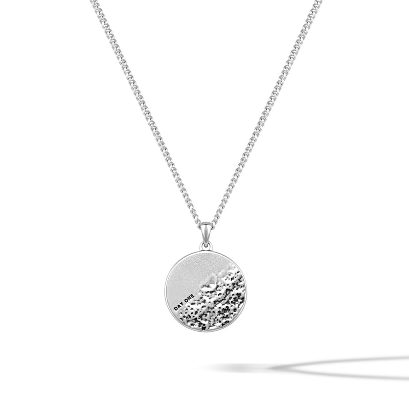 Day One Pendant Sterling Silver