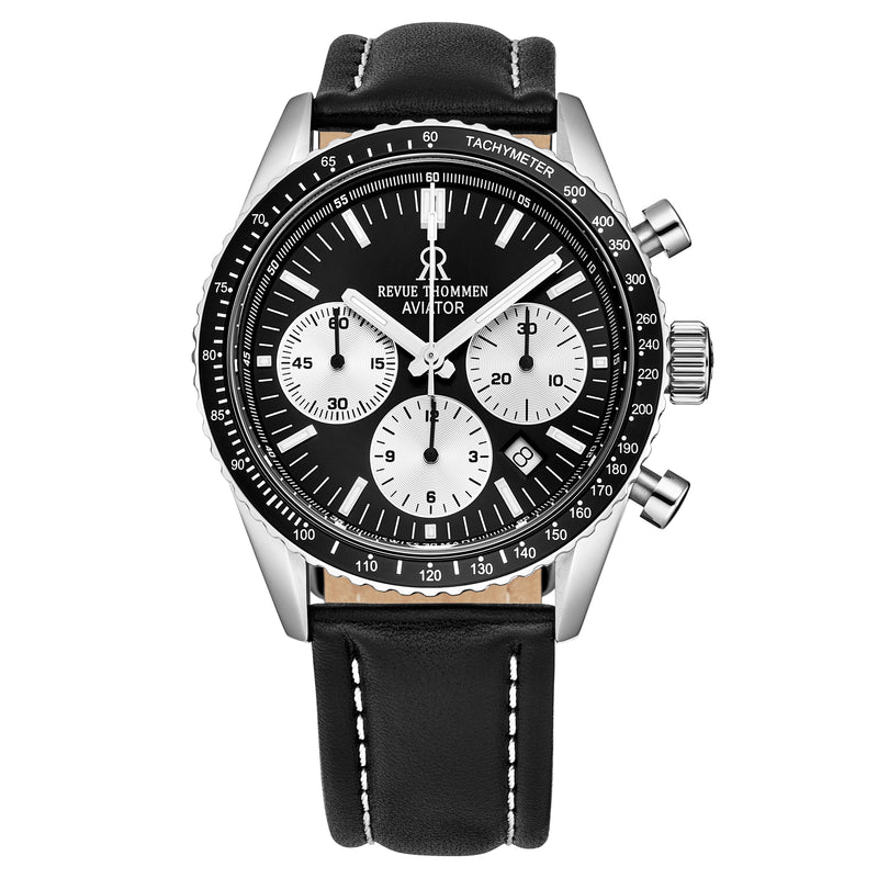 Aviator 17000.6534 / Black | Black Dial