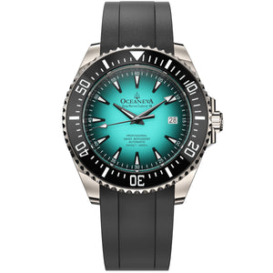 Oceaneva Deep Marine Explorer VI 6000M - Mint Titanium Automatic 6000m/MintBurst | Mint Dial