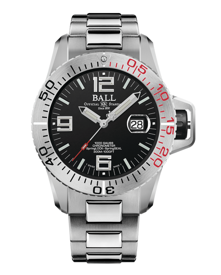 Engineer Hydrocarbon EOD 42Mm Black Black Dial