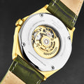 Open mind MAN-RO-12-GL / Green / Leather | Green Dial