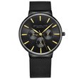 Monaco black/Gold | Black Dial