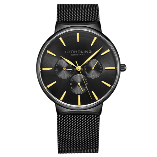 Monaco black/Gold | Black Dial