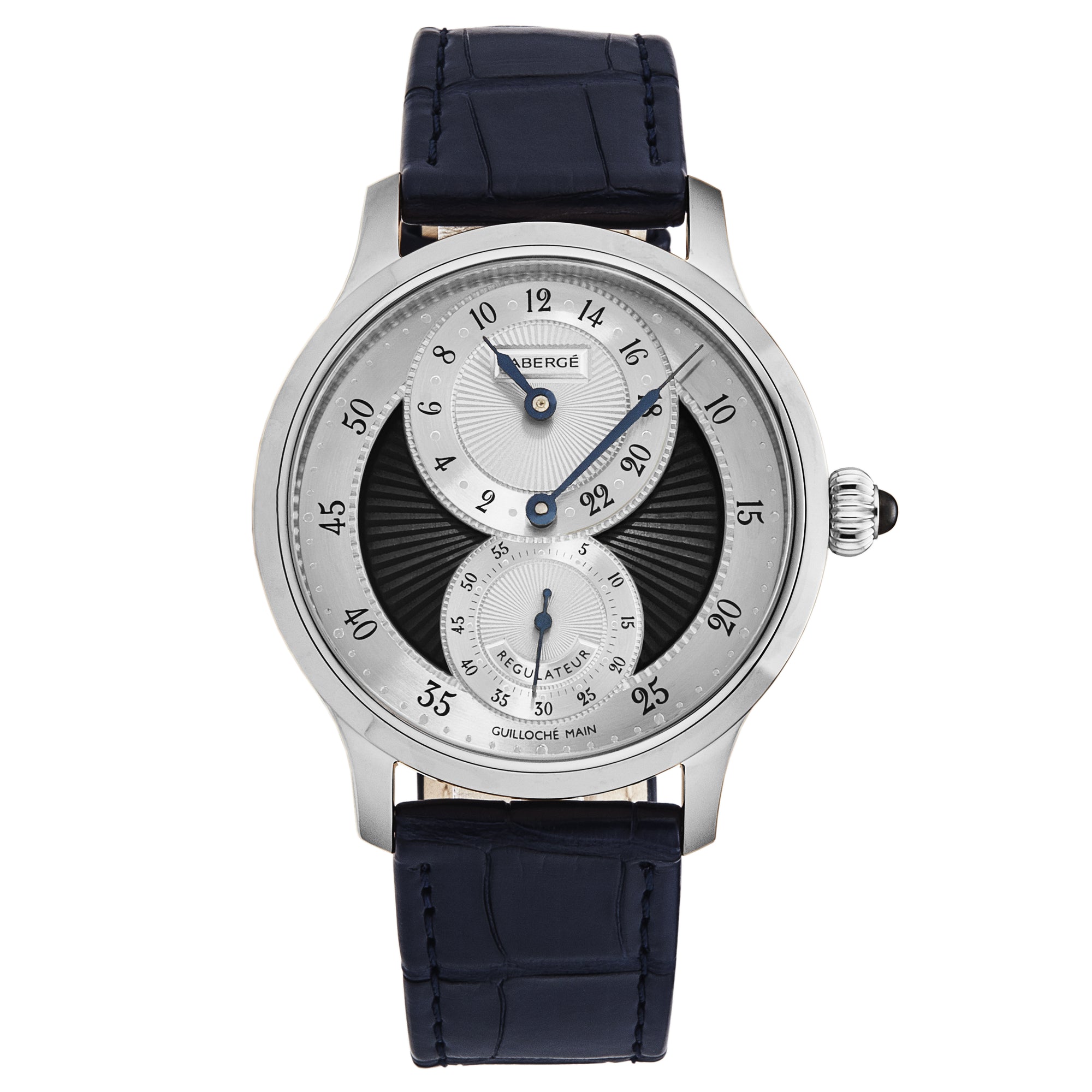 Agathon FAB-216 / Silver/Grey Enamel | Silver/Grey Enamel Dial
