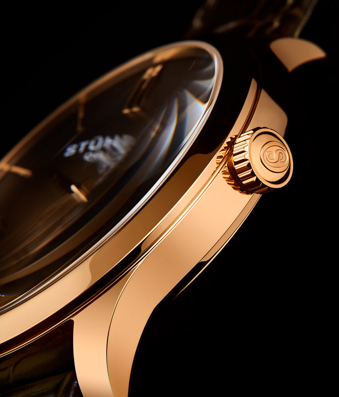 Symphony Rose/ Brown | Black Dial
