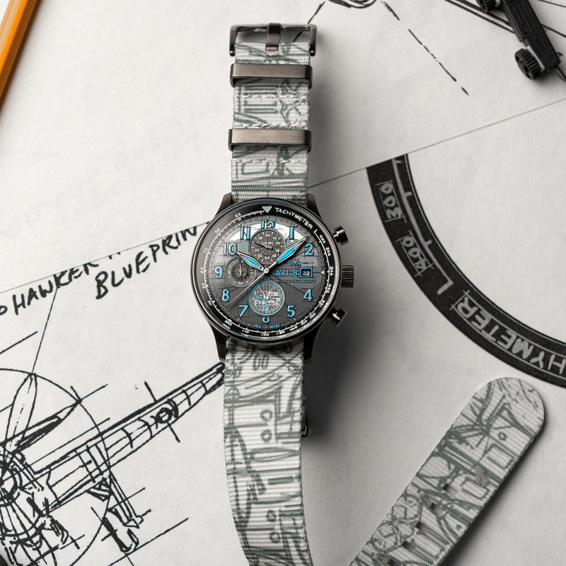 Hawker Hurricane Inkdial Chronograph Limited Edition