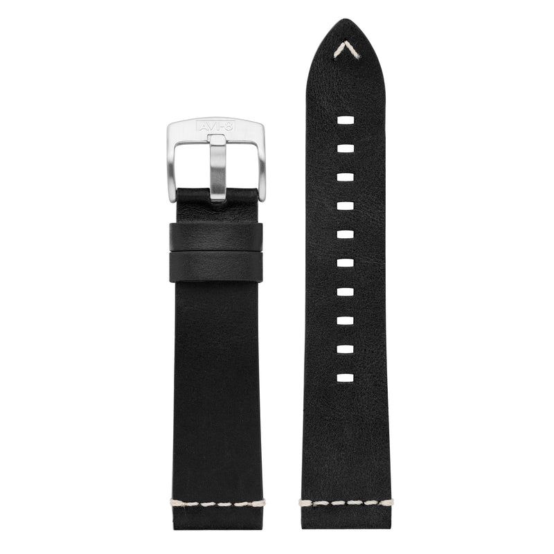 Vintage Straps Blue / Leather