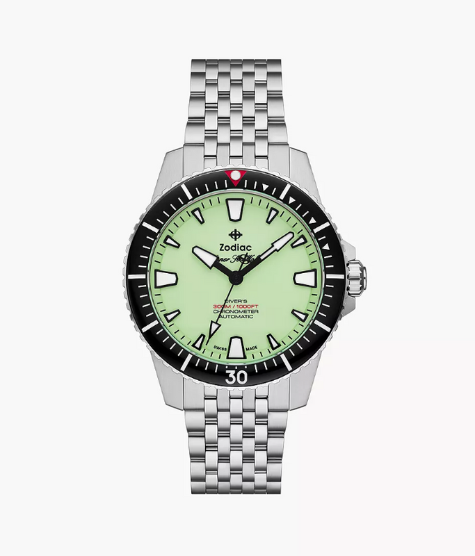 Super Sea Wolf 42mm Green | Green Dial