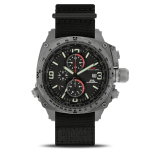 COBRA Grey/Black | Black Dial