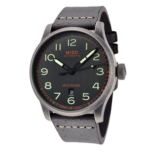 Mido 44mm / Black / Black Black Dial