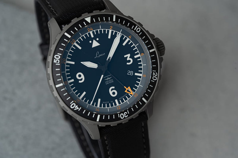 Hamburg GMT DIN 8330 | Black Dial