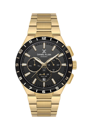 Dual Time Urban Diver Gold / Black Dial Black Dial