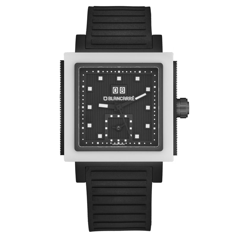 Square BC0151T2C101.01 / Matt black | Matt black Dial
