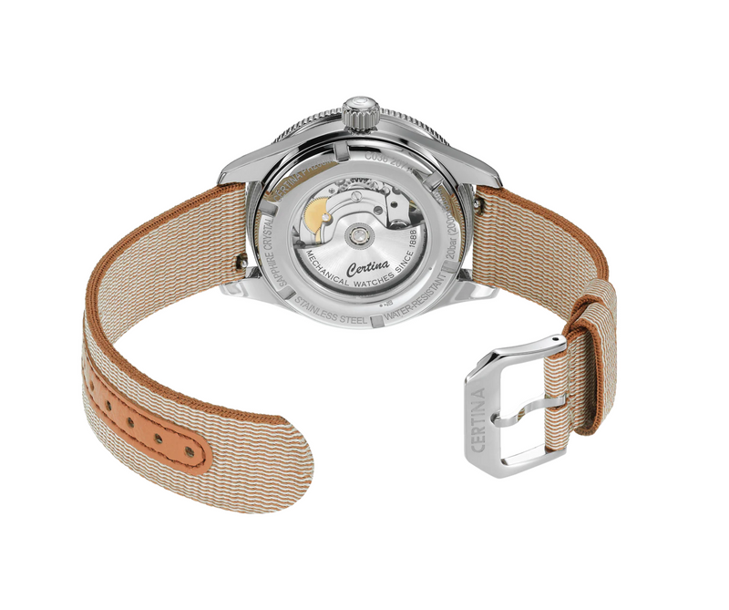 DS PH200M 39mm Powermatic 80 Mother of Pearl Diamond Dial | White Dial