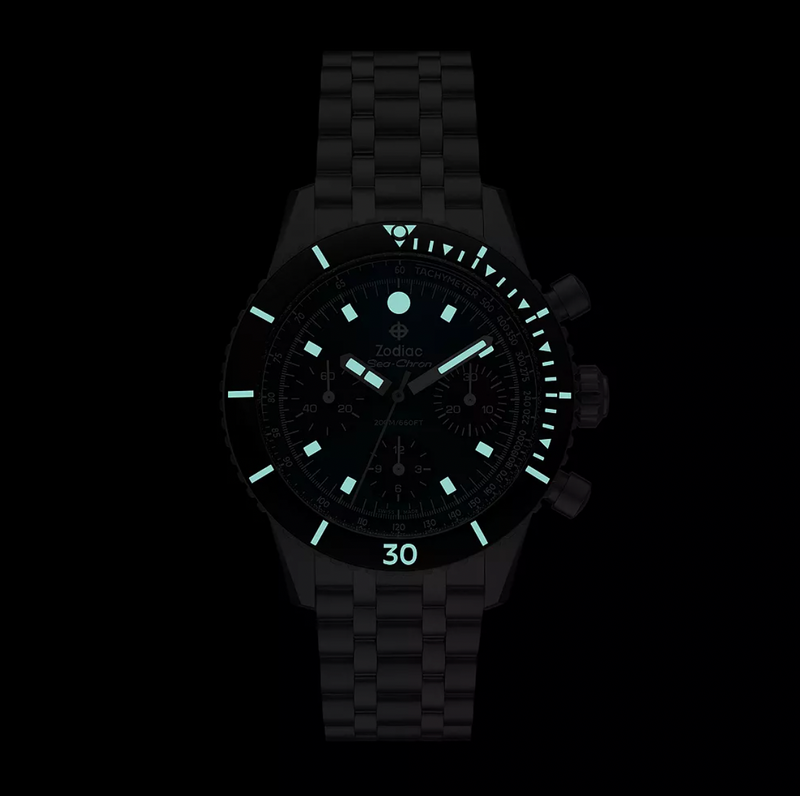 Sea-Chron Automatic black | Black Dial