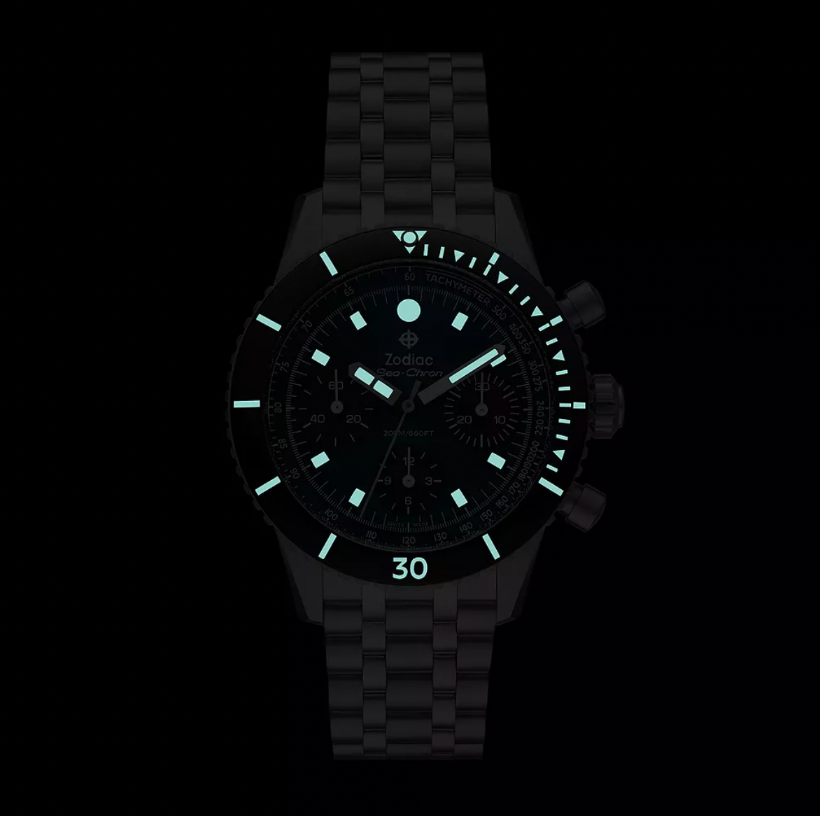 Sea-Chron Automatic blue | Blue Dial