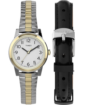 Main Street White / Stainless Steel | White Dial