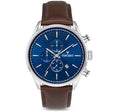 THE CHRONO S2 - BLUE/BROWN Blue/Brown | Blue Dial