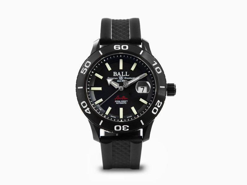 Fireman NECC Black 40.5 mm | Black Dial