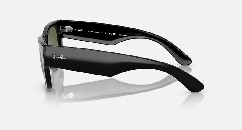 MEGA WAYFARER UNISEX Black / Green Polar |  Dial