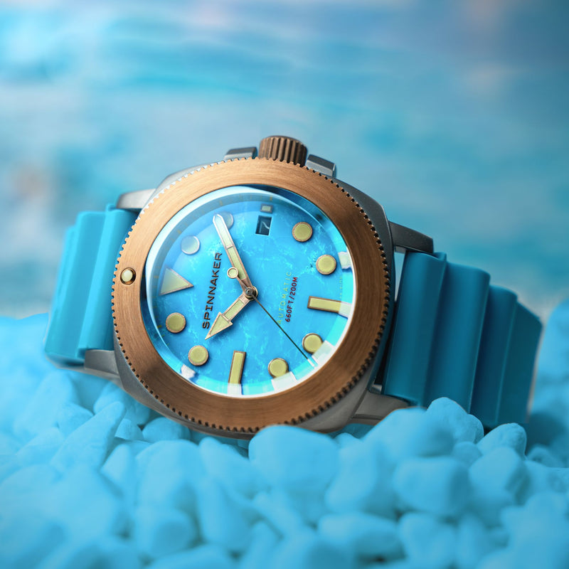 Hull Titanium Bronze Blue / Blue | Blue Dial
