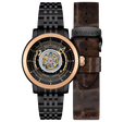 Heinrich Cyclone Tourbillon Limited Edition Black / Black Stainless Steel | Black Dial