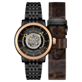Heinrich Cyclone Tourbillon Limited Edition Black / Black Stainless Steel | Black Dial