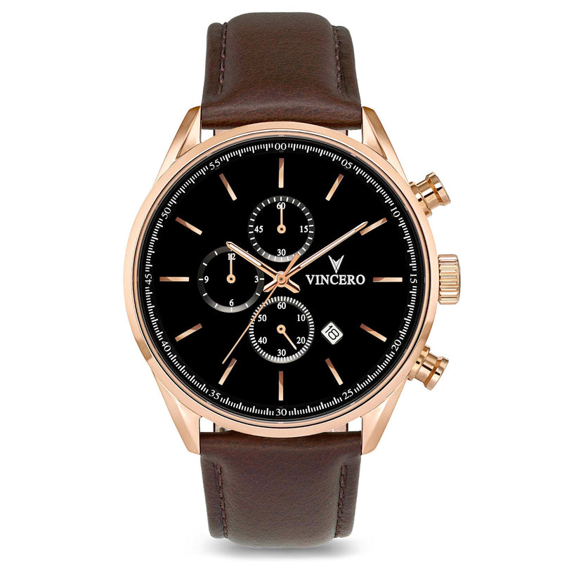 THE CHRONO S2 - ROSE GOLD Rose Gold | Black Dial – Canada – Watch Gang