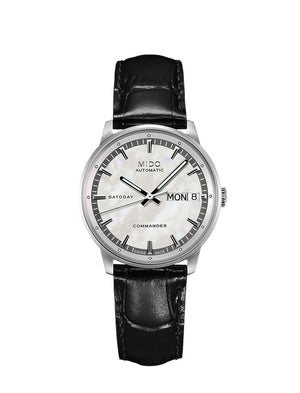 COMMANDER II LADY Black/SS | White Dial