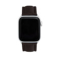 Classic Leather Buffalo Pattern Band for Apple Watch Series 8/7/6/5/4/3/2/1/SE Brown (38mm | 40mm | 41mm) |  Dial