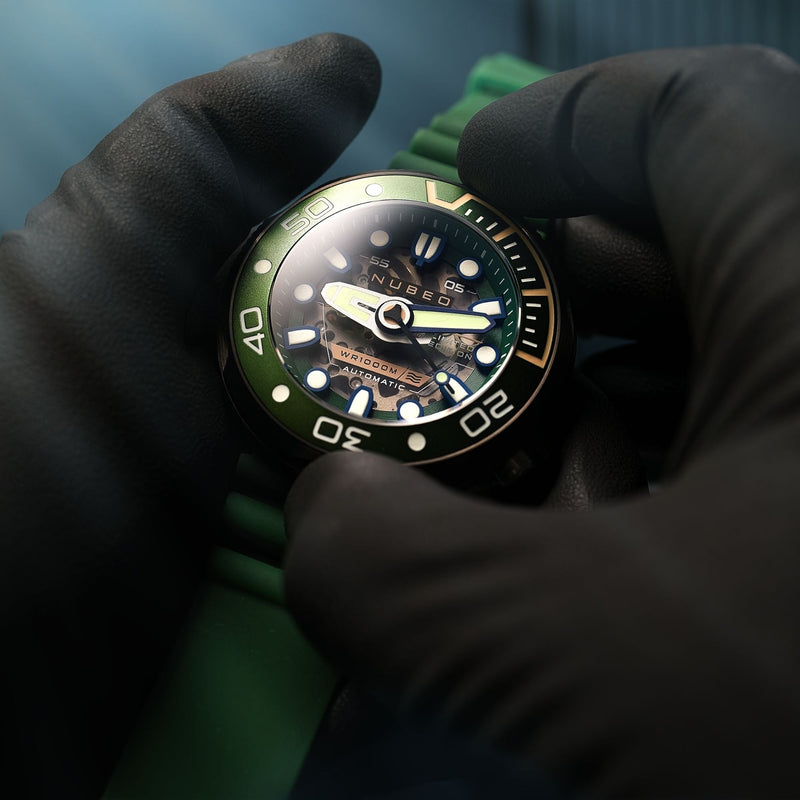 Ventana Skeleton Automatic Limited Edition Green / Green | Green Dial