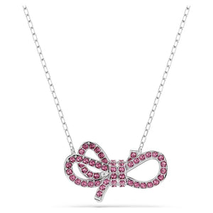 Lifelong Bow Pink / Rhodium-Plated