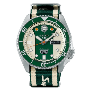 5 Sports SKX - Sub Cub Limited Edition Cream -Green Dial / Nylon Strap Cream-Green Dial