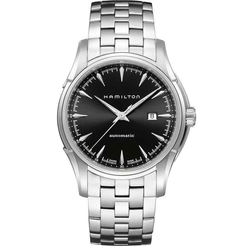 Jazzmaster Silver/SS | Black Dial