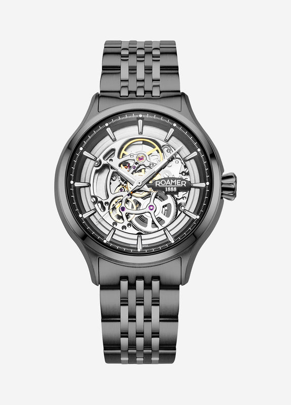 Competence Skeleton IV A01-WA | Black Dial