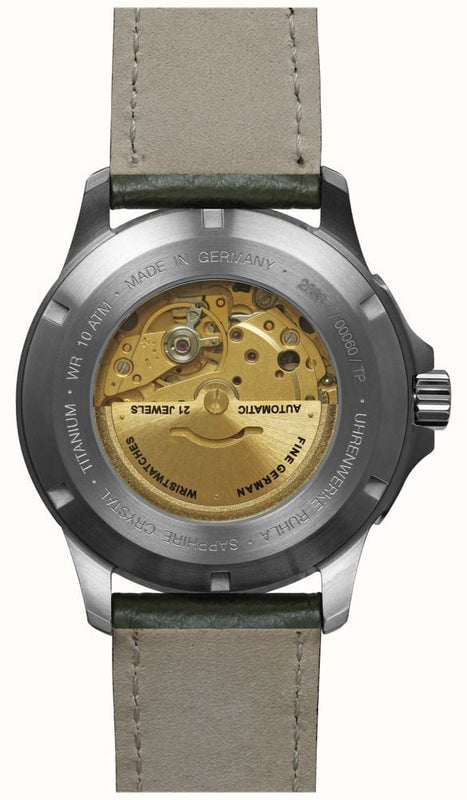 Aviation Titanium Green | Green Dial