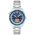 Giulia Meca-Quartz Blue / Stainless Steel | Blue Dial