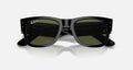 MEGA WAYFARER UNISEX Black / Green Polar |  Dial
