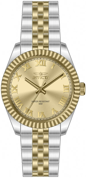 Specialty Gold Dial / Two-Tone Silver-Gold Stainless Steel Bracelet Gold Dial