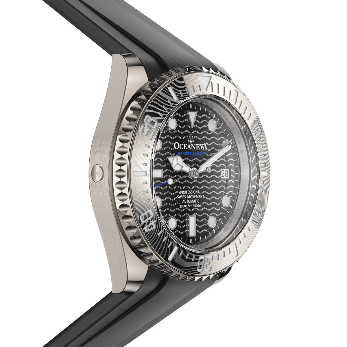 Deep Marine Explorer VI 6000m Grade 5 Titanium 6000m/BlackDial | Black Dial