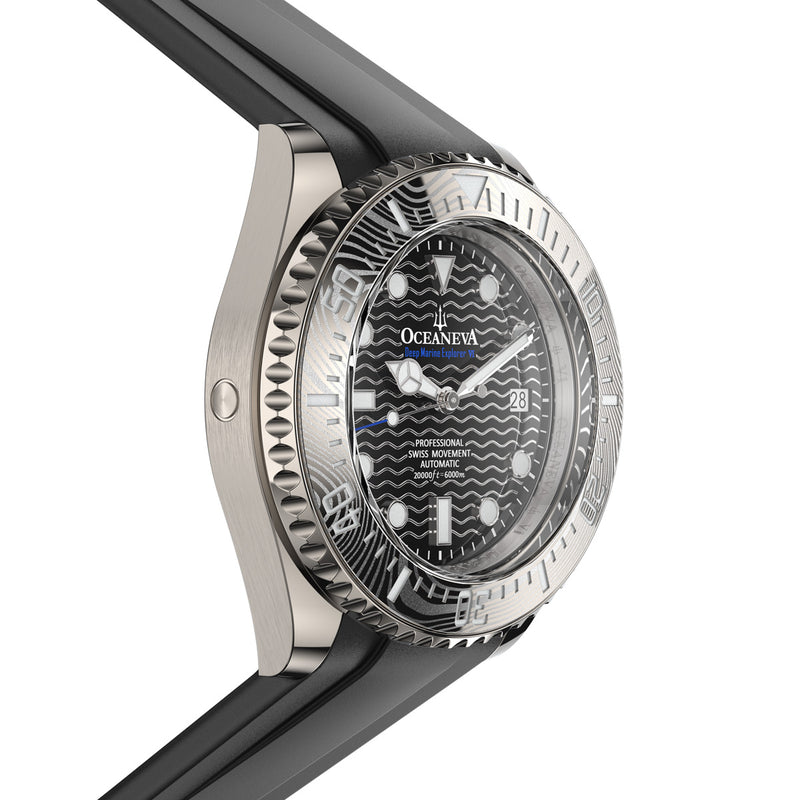 Deep Marine Explorer VI 6000m Grade 5 Titanium 6000m/BlackDial | Black Dial