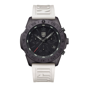 Pacific Diver Chronograph Blackout / Black Rubber Black Dial
