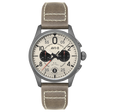 Lock Chronograph Cream / Leather | Cream Dial