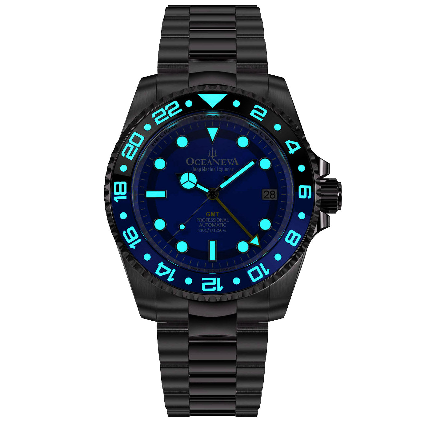 Deep Marine Explorer II GMT – Blue Dial
