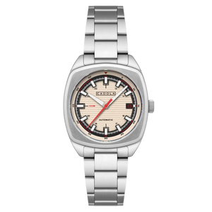 Buxton Automatic Grey/ Stainless Steel Stainless Steel | Grey Dial