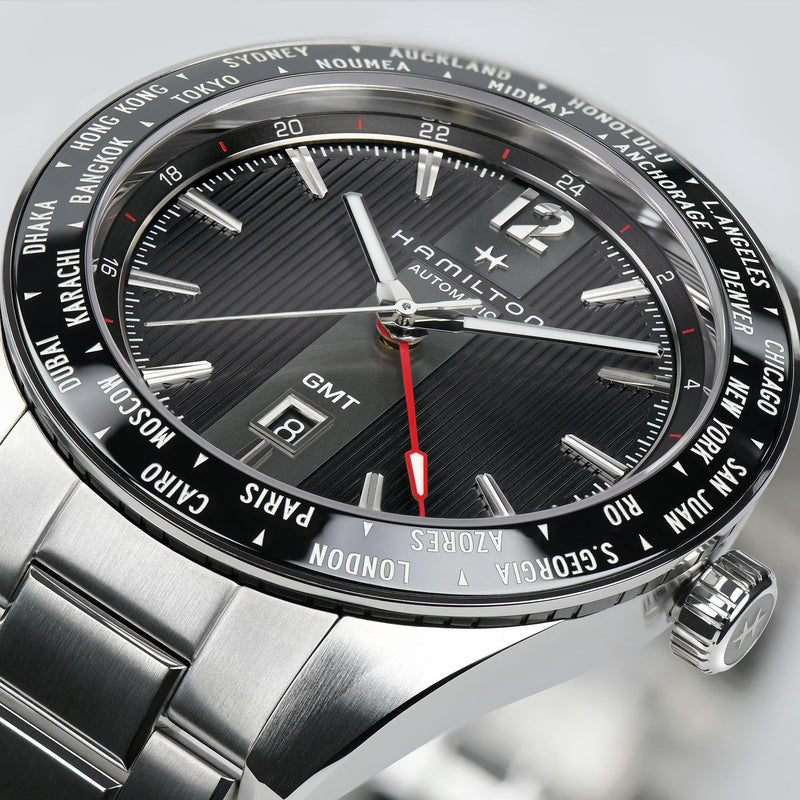 Broadway Silver/SS | Black Dial