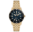 Super Sea Wolf Compression Stainless Steel 18K Gold-Plated Watch