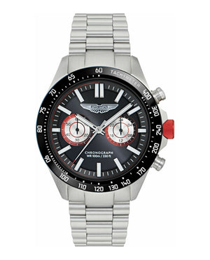 SPT Chrono Black Dial Chrono/Stainless Steel Bracelet Black Dial