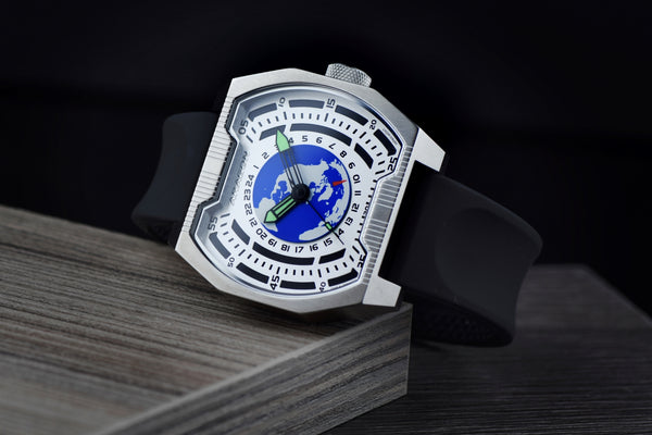 Concept S GMT NH34 Automatic Silver Dial | Silver Dial