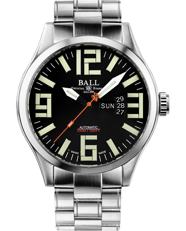 Engineer Master II Aviator Oversize Black Dial/ Day Date | Black Dial